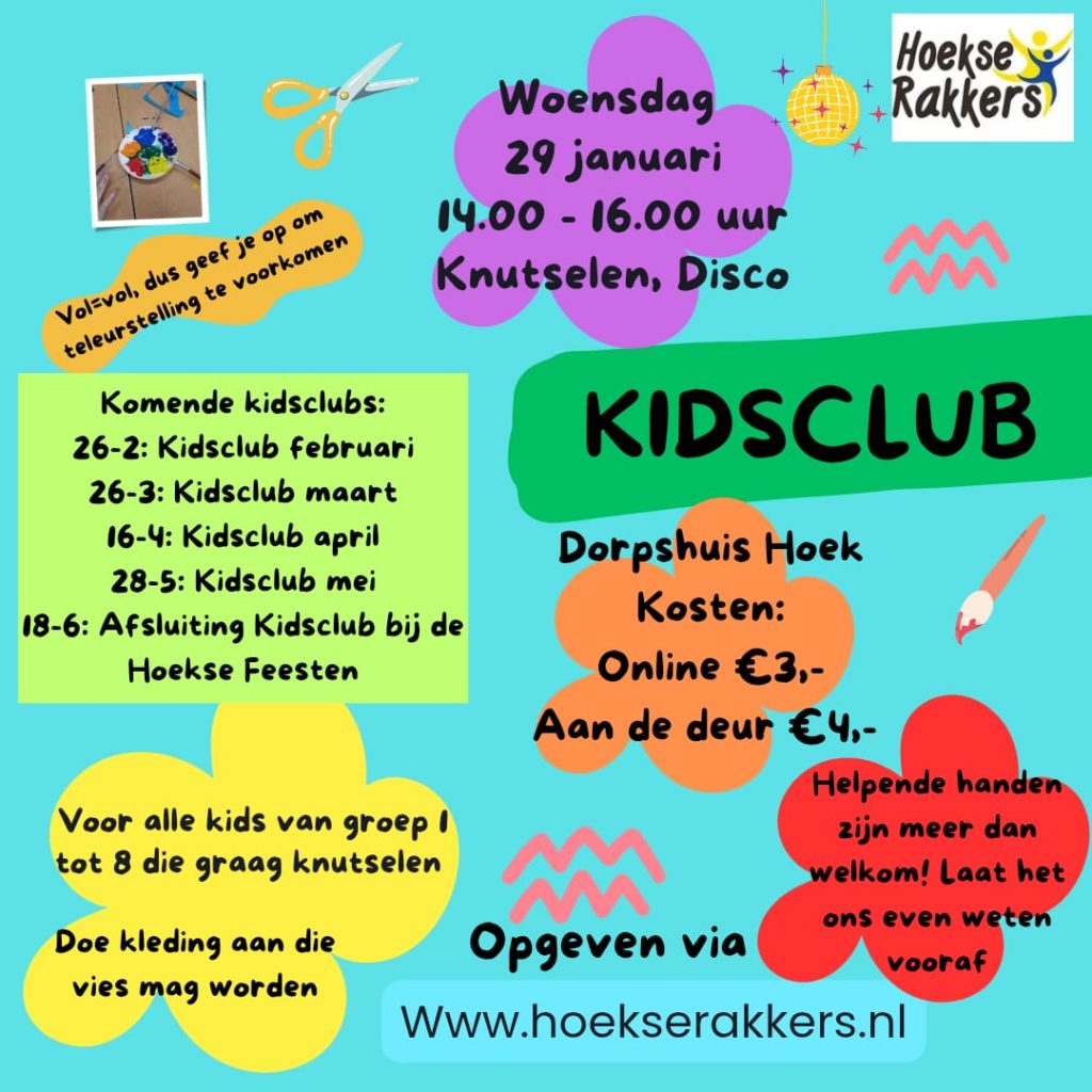 Kidsclub 29-01