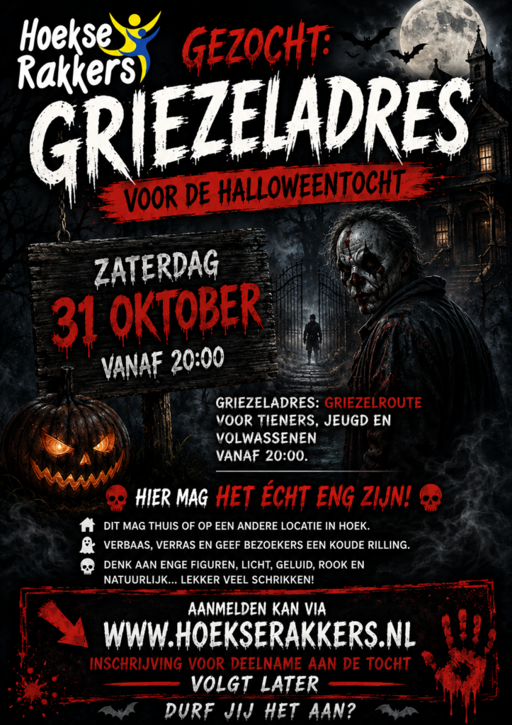 Gezocht: Griezeladres