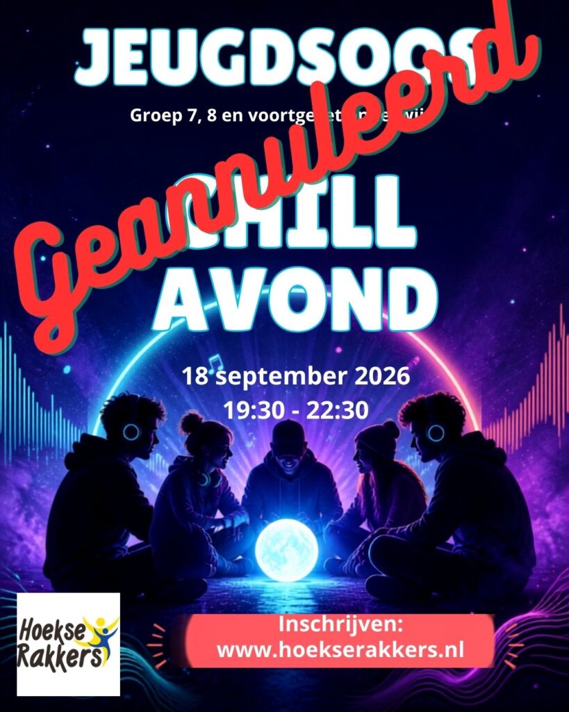 Jeugdsoos: Chill Avond