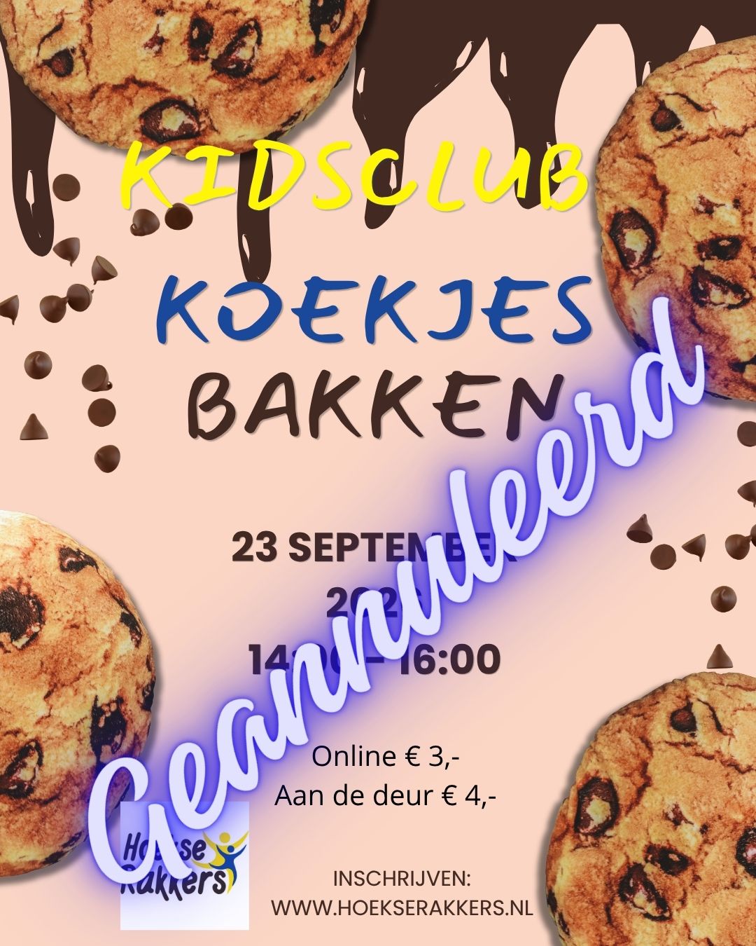 Geannuleerd: Koekjes bakken